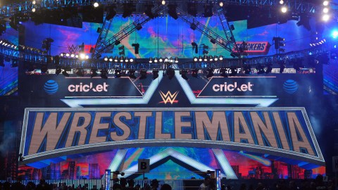 WrestleMania 38 logo