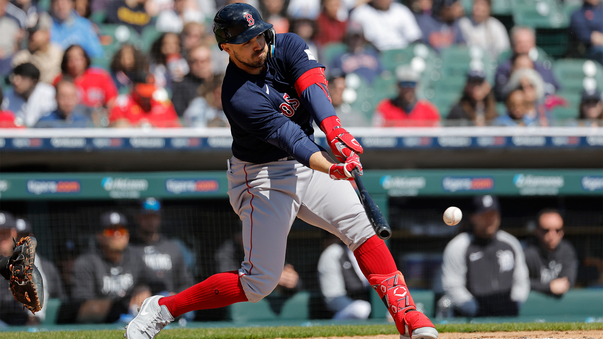 Red Sox's sweep of Tigers dampened by potential Adam Duvall injury