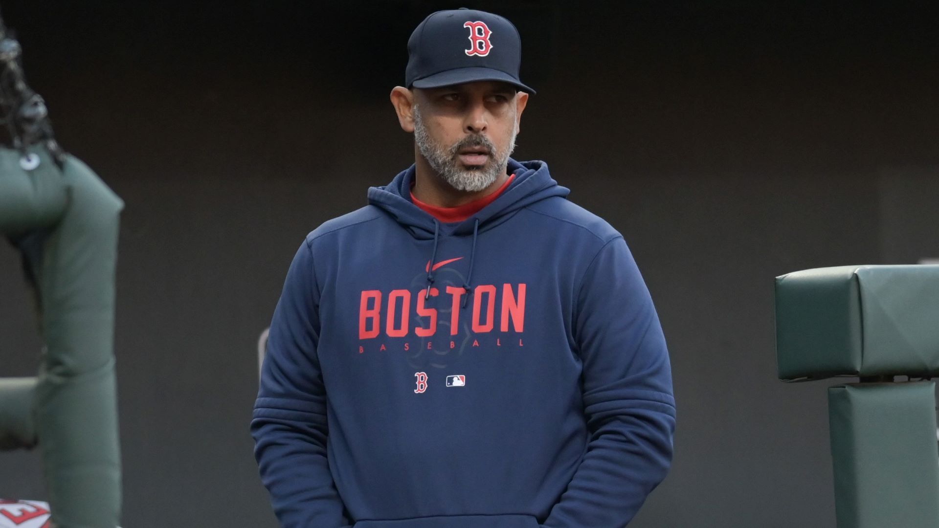 Red Sox Manager Alex Cora Reacts After Wild Final Out In Loss Vs