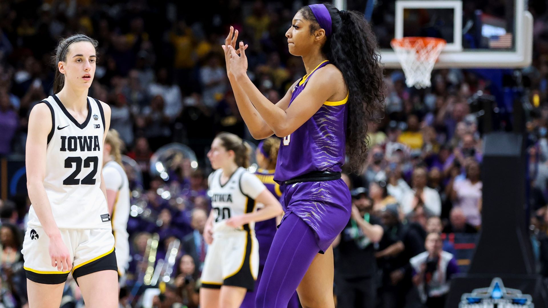 LSU's Angel Reese Explains Why She Taunted Iowa's Caitlin Clark