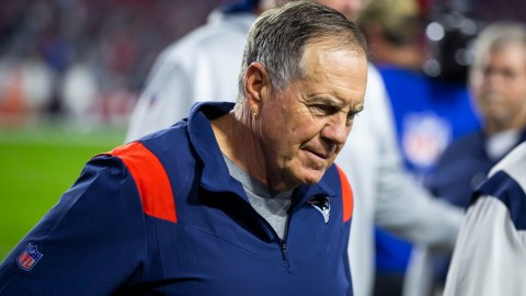 New England Patriots head coach Bill Belichick