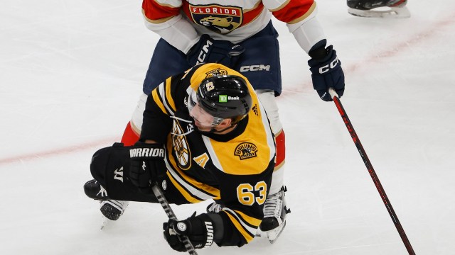 Boston Bruins forward Brad Marchand