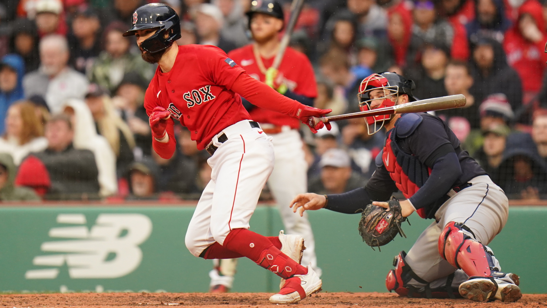 Do NOT run on Connor Wong. He is a certified cannon. : r/redsox