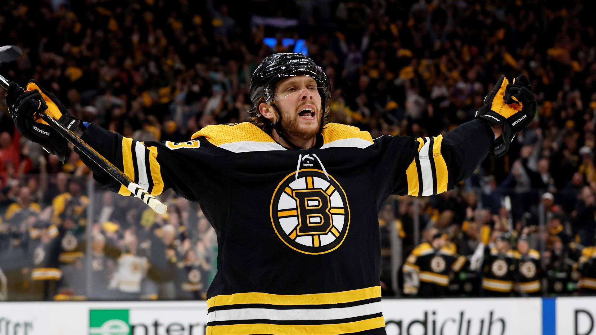 Watch David Pastrnak Lift Bruins To 61st Win With OT Goal