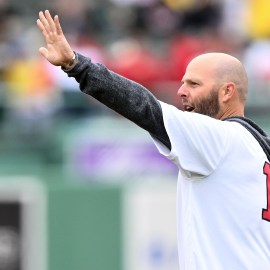 Former Red Sox player Dustin Pedroia