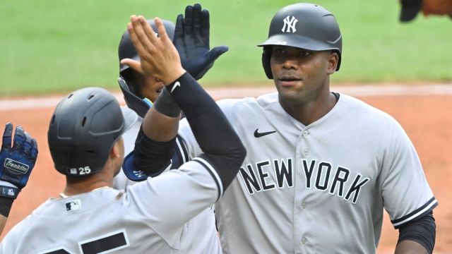 New York Yankees outfielder Franchy Cordero