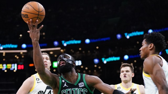 Boston Celtics guard Jaylen Brown