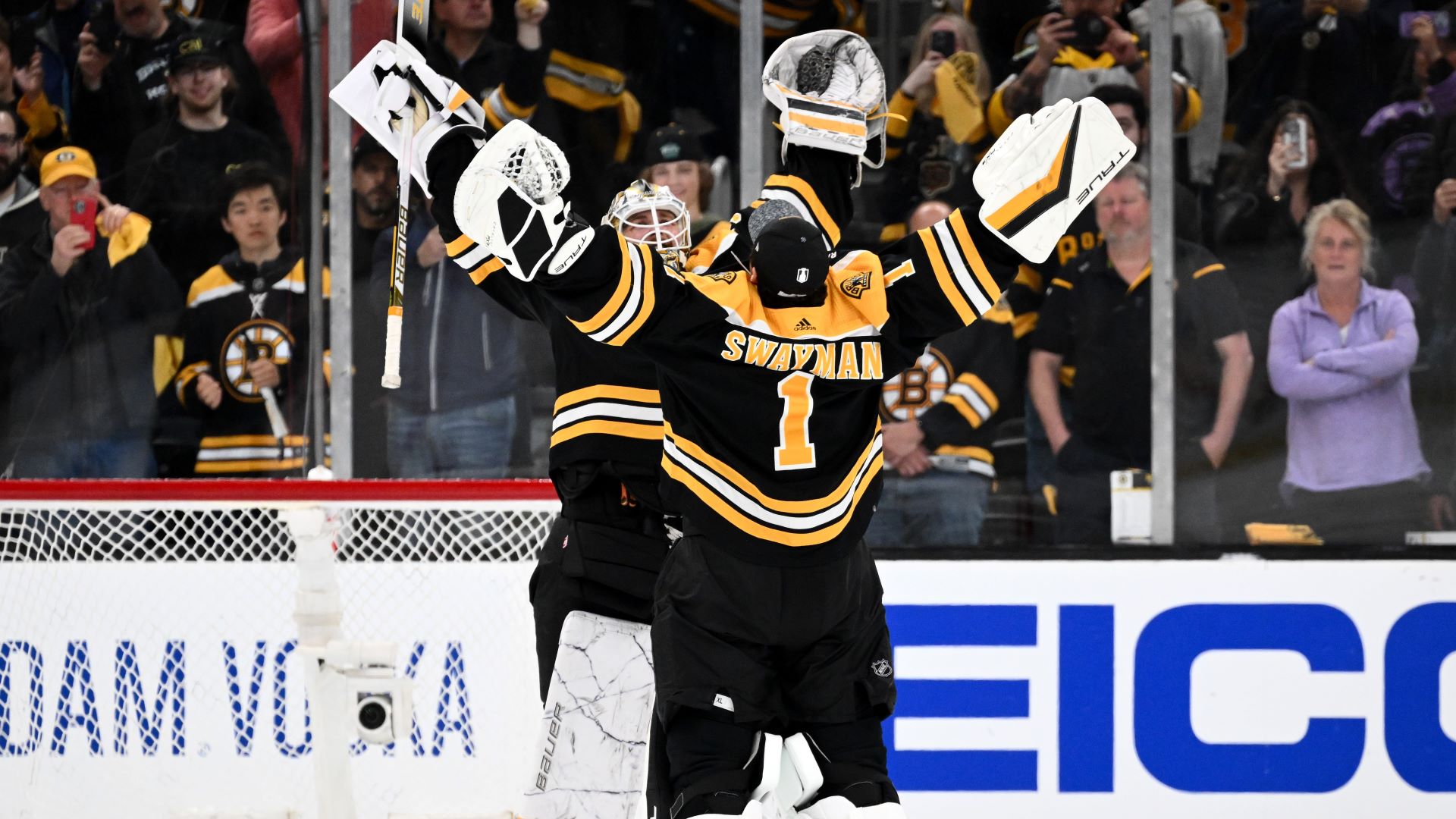 Linus Ullmark Delivers For Bruins To Notch First Career Playoff Win