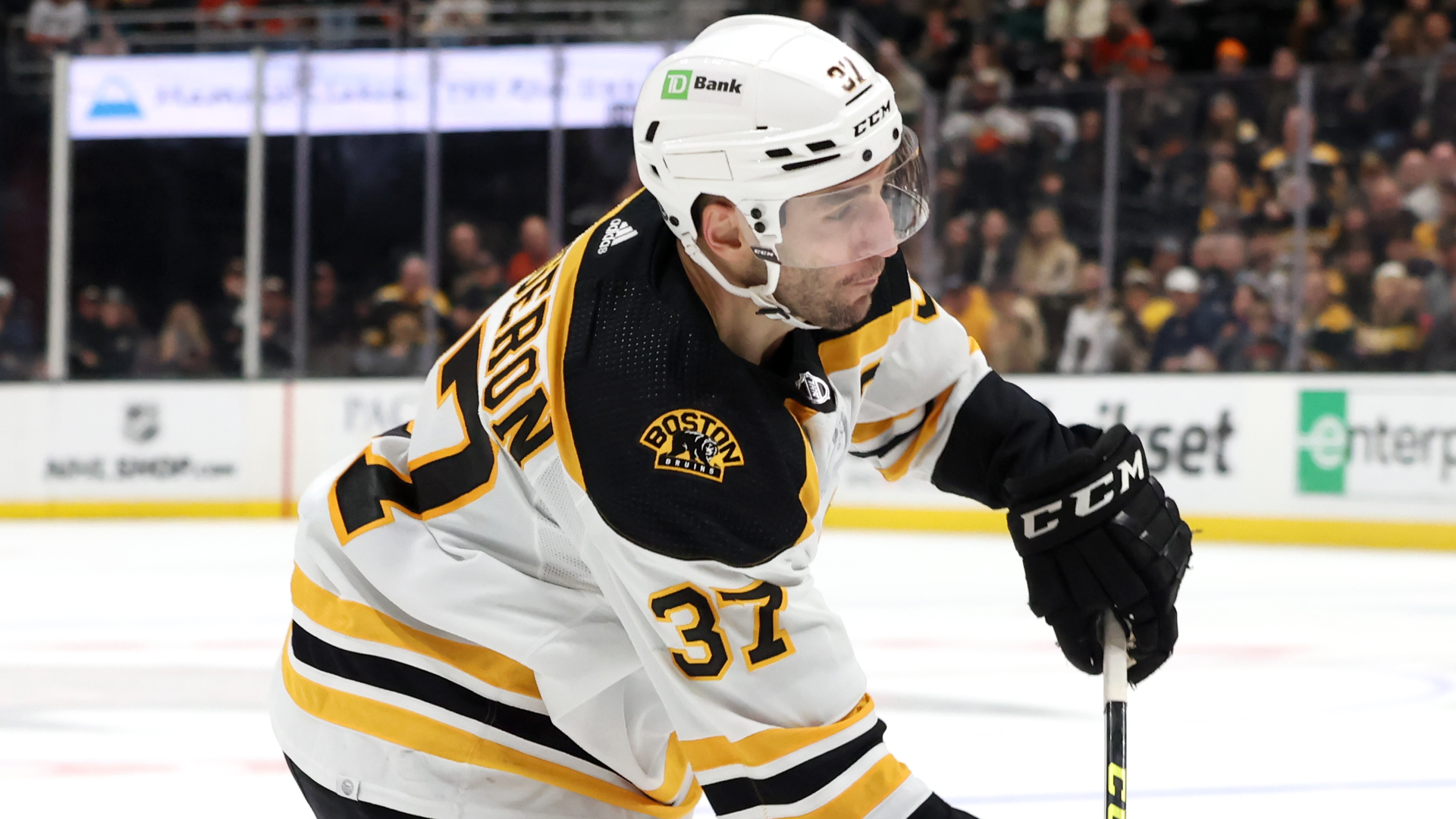 Bergeron skates again Thursday morning, but Bruins not sure if he'll travel  to Florida - CBS Boston