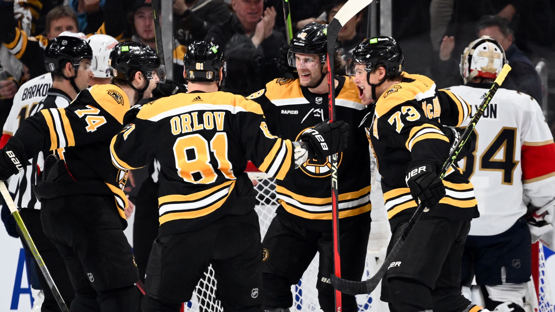 Boston Bruins - Tomas Nosek skates during Monday's captains