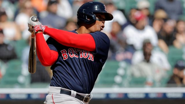 Boston Red Sox third baseman Rafael Devers