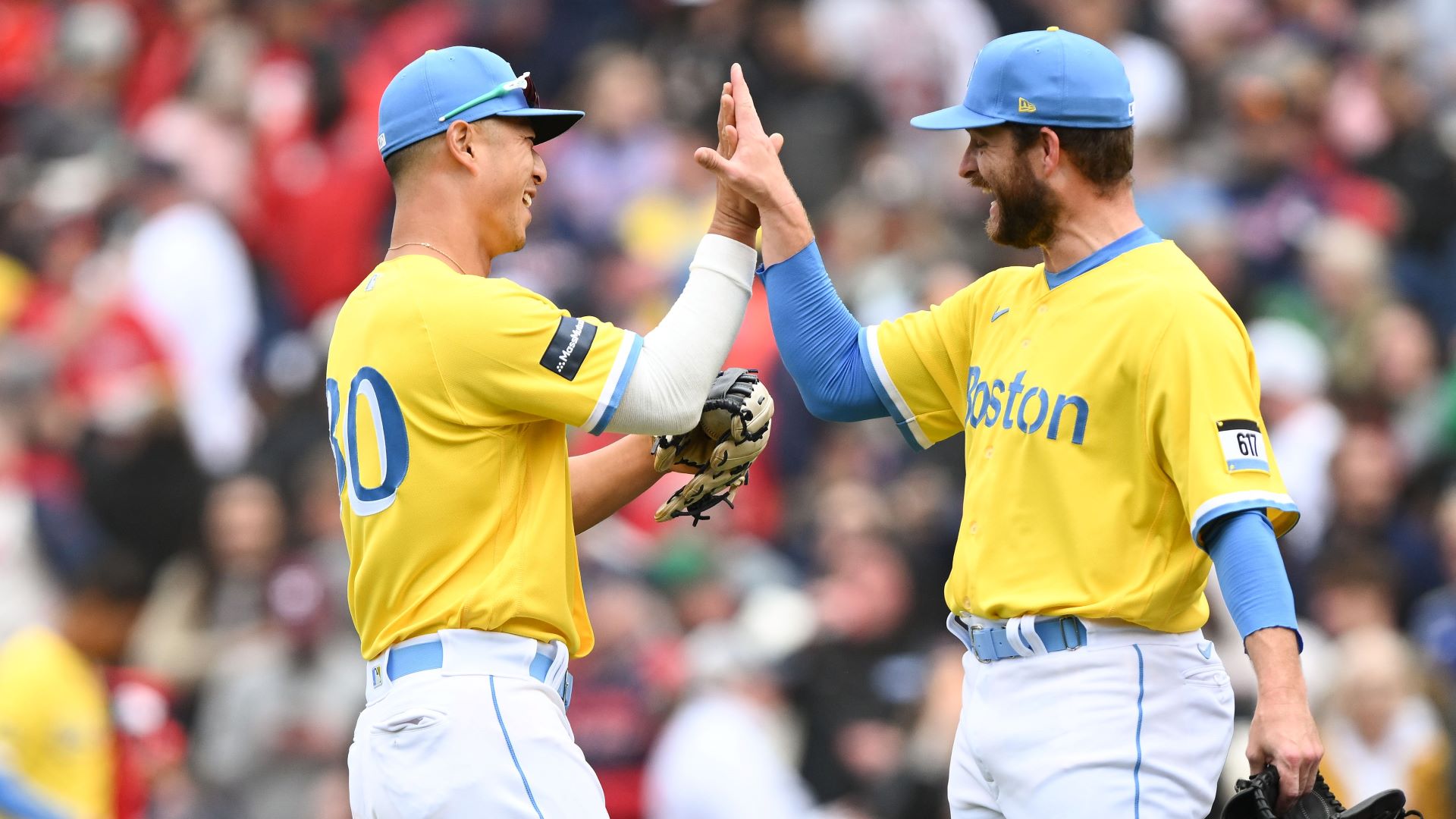 Why Are the Red Sox Wearing Yellow and Blue? New Uniforms Explained