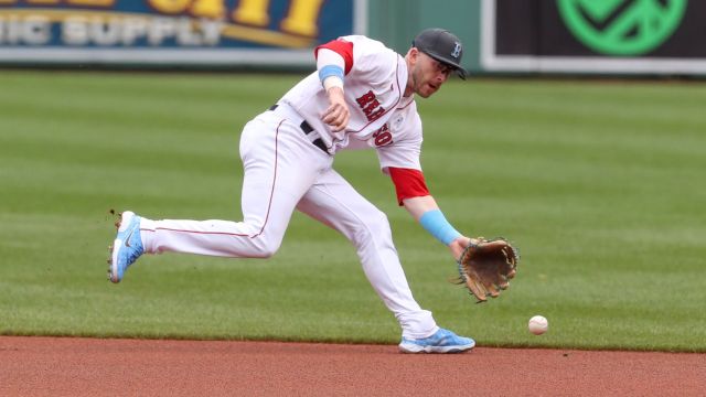 Boston Red Sox second baseman Trevor Story
