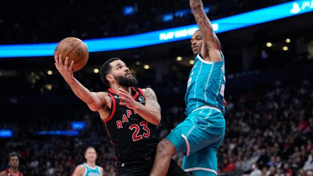 NBA: Charlotte Hornets at Toronto Raptors