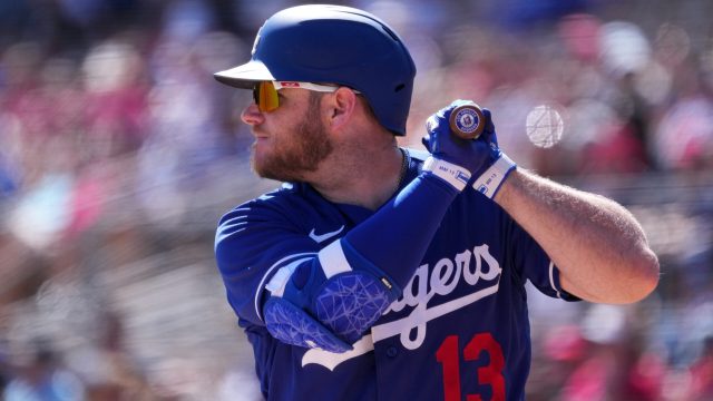 MLB: Spring Training-Cleveland Guardians at Los Angeles Dodgers