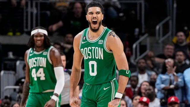 NBA: Playoffs-Boston Celtics at Atlanta Hawks