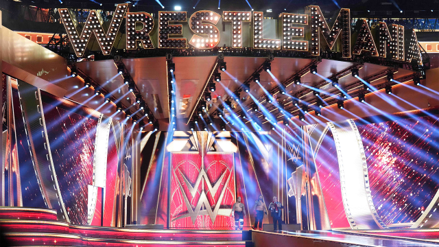 WWE WrestleMania stage