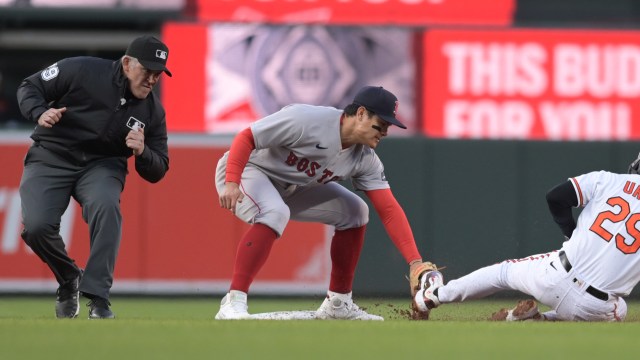 Boston Red Sox shortstop Yu Chang
