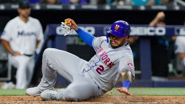 New York Mets catcher Omar Narváez