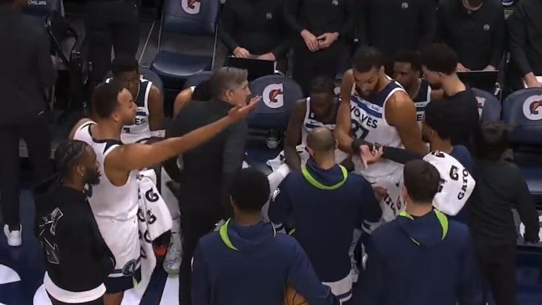 WATCH: Timberwolves' Rudy Gobert Punches Teammate Kyle Anderson, Sent Home by Team