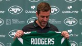 New York Jets quarterback Aaron Rodgers