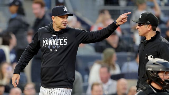New York Yankees manager Aaron Boone