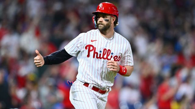 Philadelphia Phillies designated hitter Bryce Harper