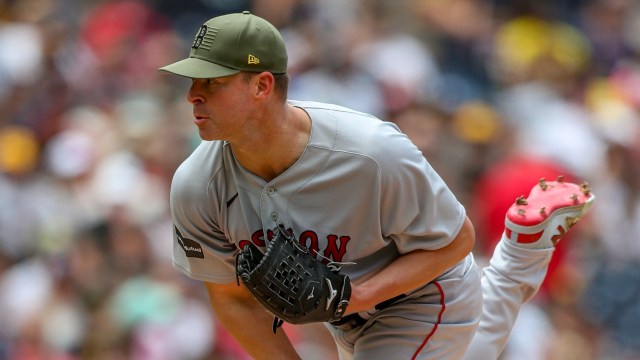 Boston Red Sox pitcher Corey Kluber