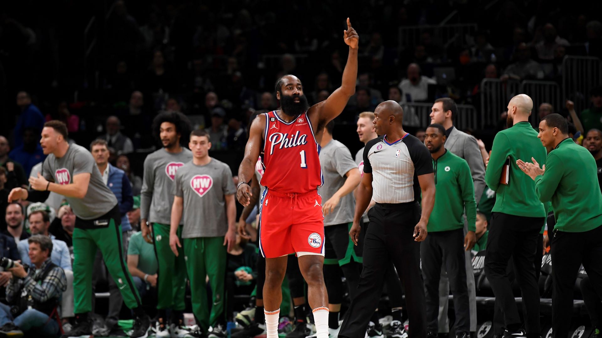 Celtics Wrap James Harden Erupts, 76ers Steal Game 1 From Boston