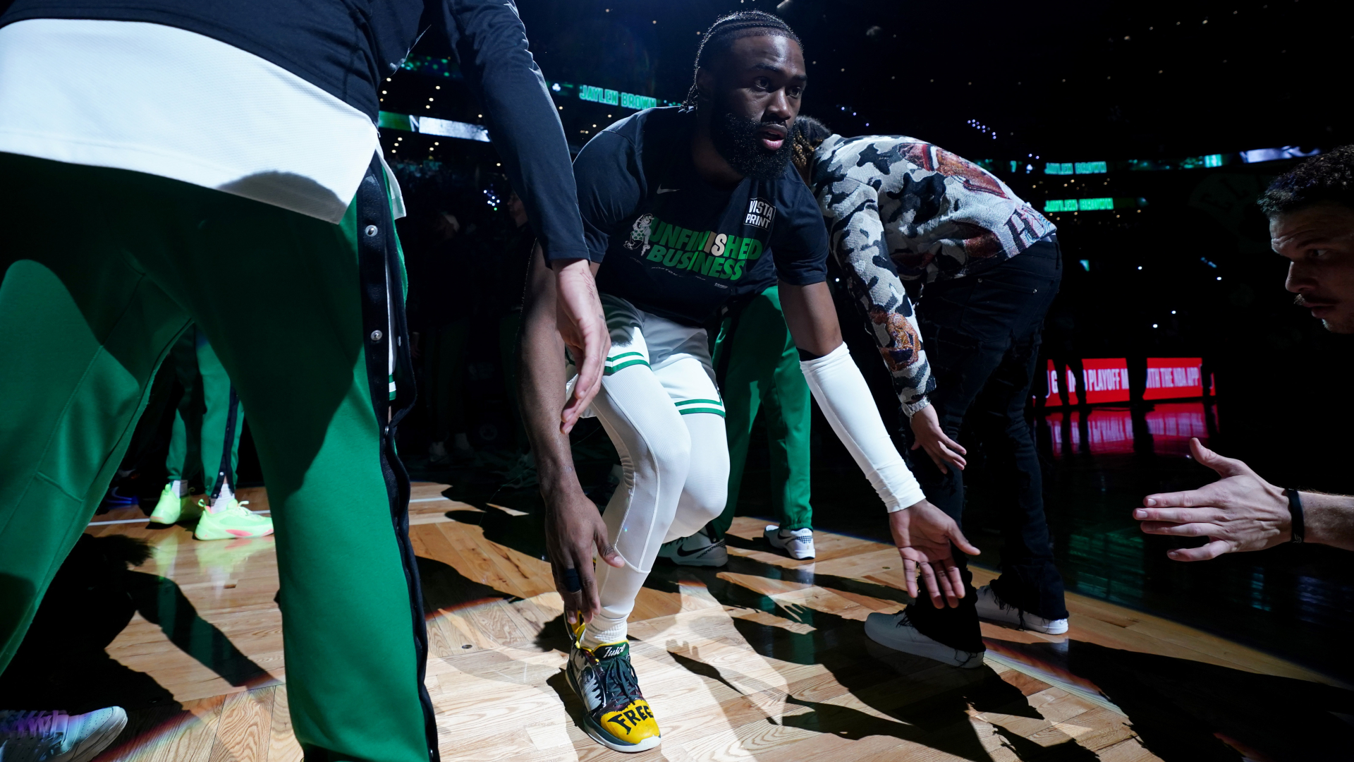 Jaylen Brown Thinks Celtics’ Deficit To Heat Will ‘Make For A Better Story’