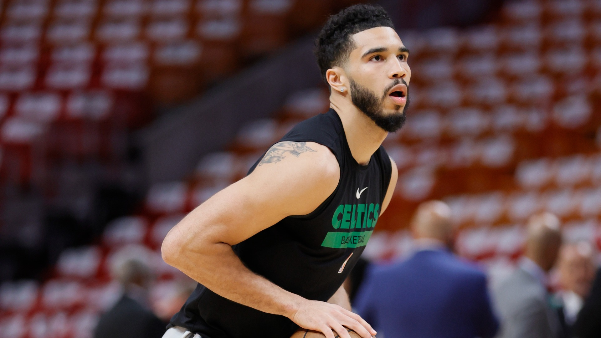 Jayson Tatum's top pregame fits with the Celtics in 2022