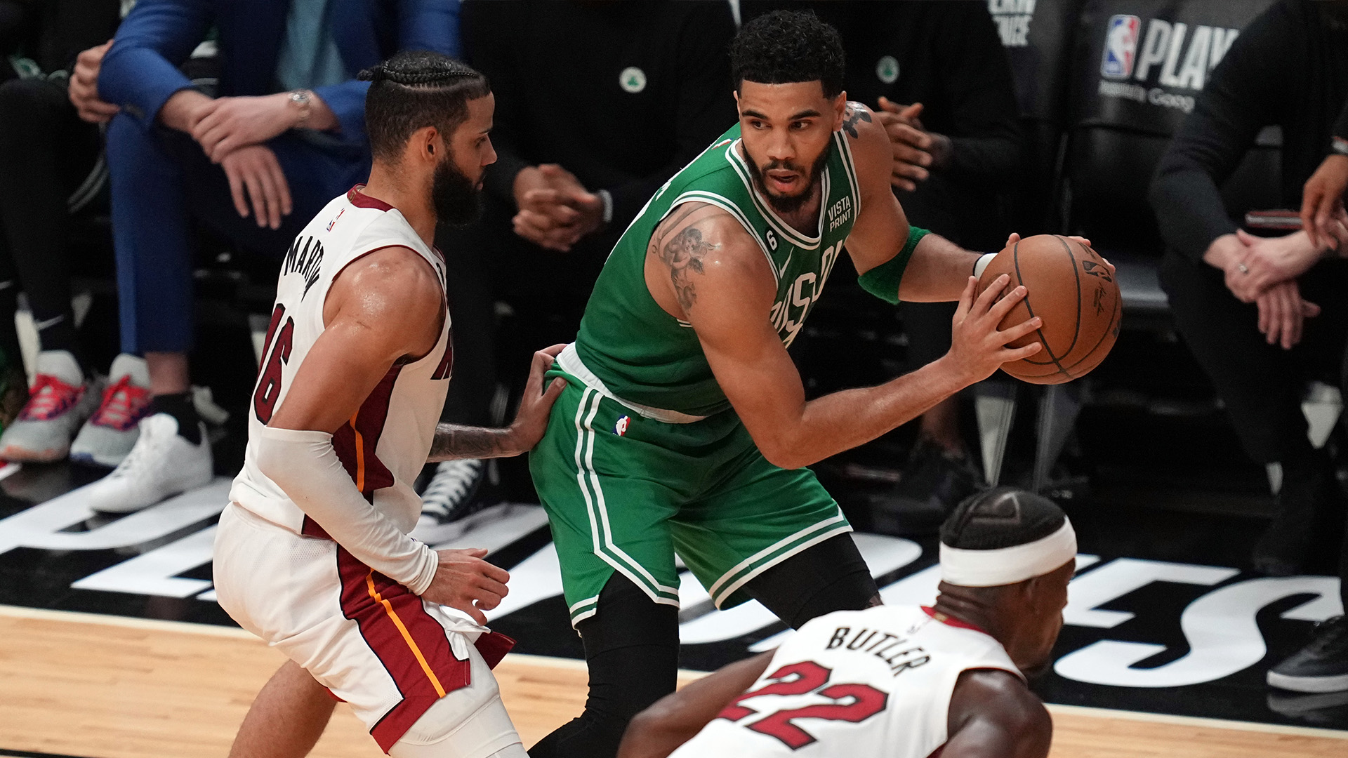 Jayson Tatum Breaks Down Celtics' Game 4 Defense Vs. Heat