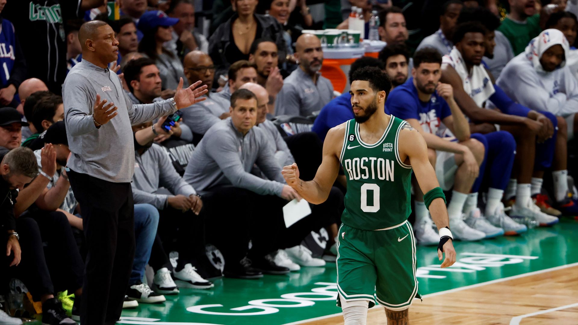 Jayson Tatum's epic Game 7 performance leads Celtics past 76ers, back to  Eastern Conference Finals