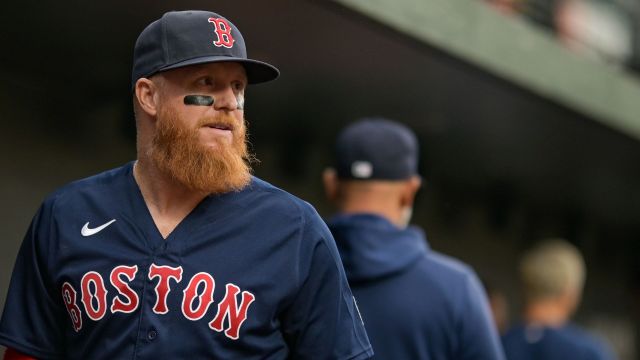 Boston Red Sox designated hitter Justin Turner