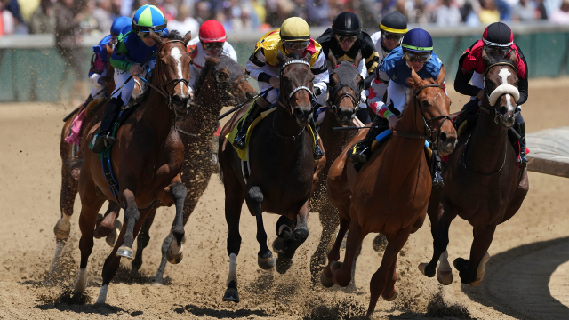 Horses race for glory at the Kentucky Derby