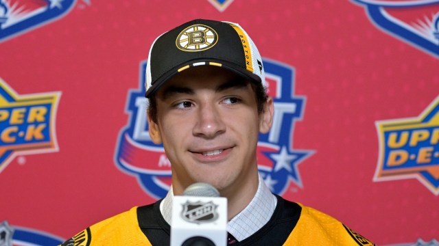 Boston Bruins prospect Matthew Poitras