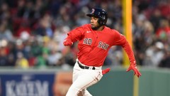 Boston Red Sox infielder Pablo Reyes