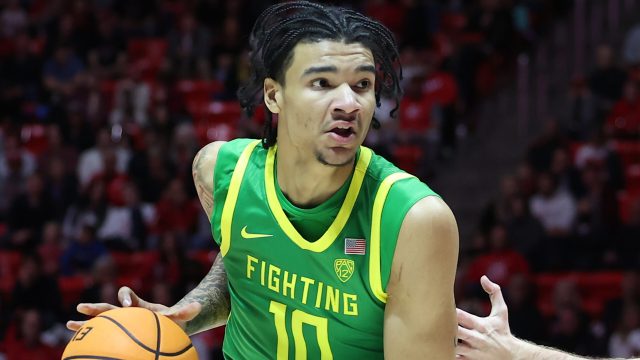 NCAA Basketball: Oregon at Utah