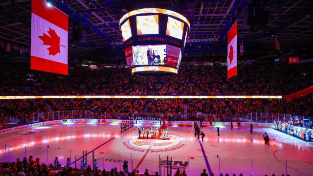 NHL: Minnesota Wild at Calgary Flames