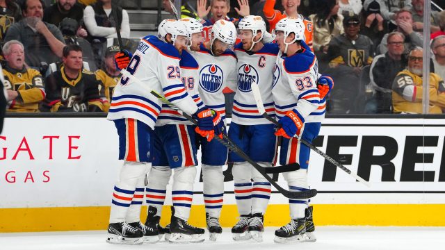 NHL: Stanley Cup Playoffs-Edmonton Oilers at Vegas Golden Knights
