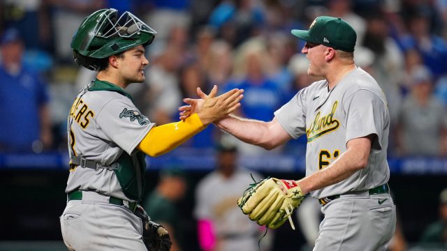 MLB: Oakland Athletics at Kansas City Royals