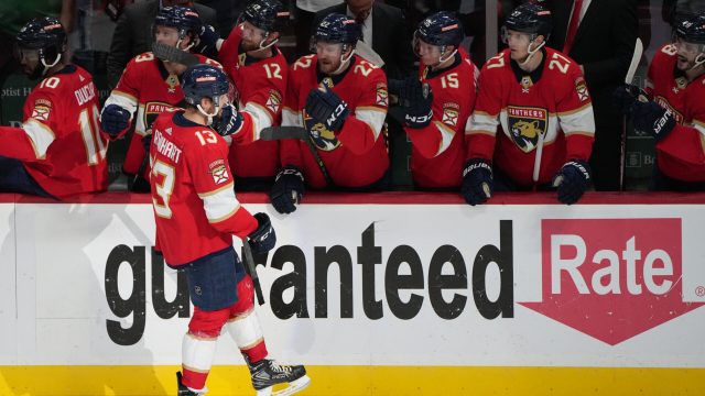 NHL: Stanley Cup Playoffs-Toronto Maple Leafs at Florida Panthers