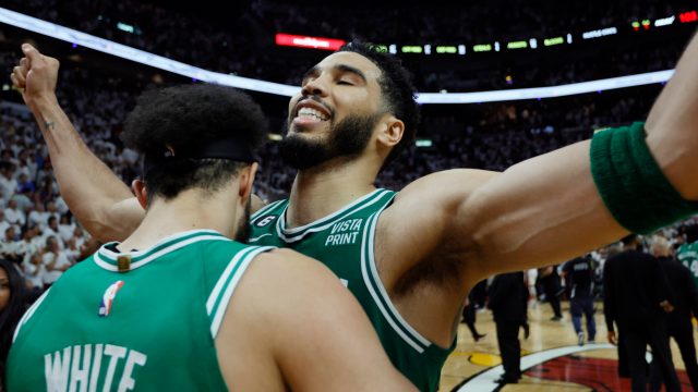 NBA: Playoffs-Boston Celtics at Miami Heat