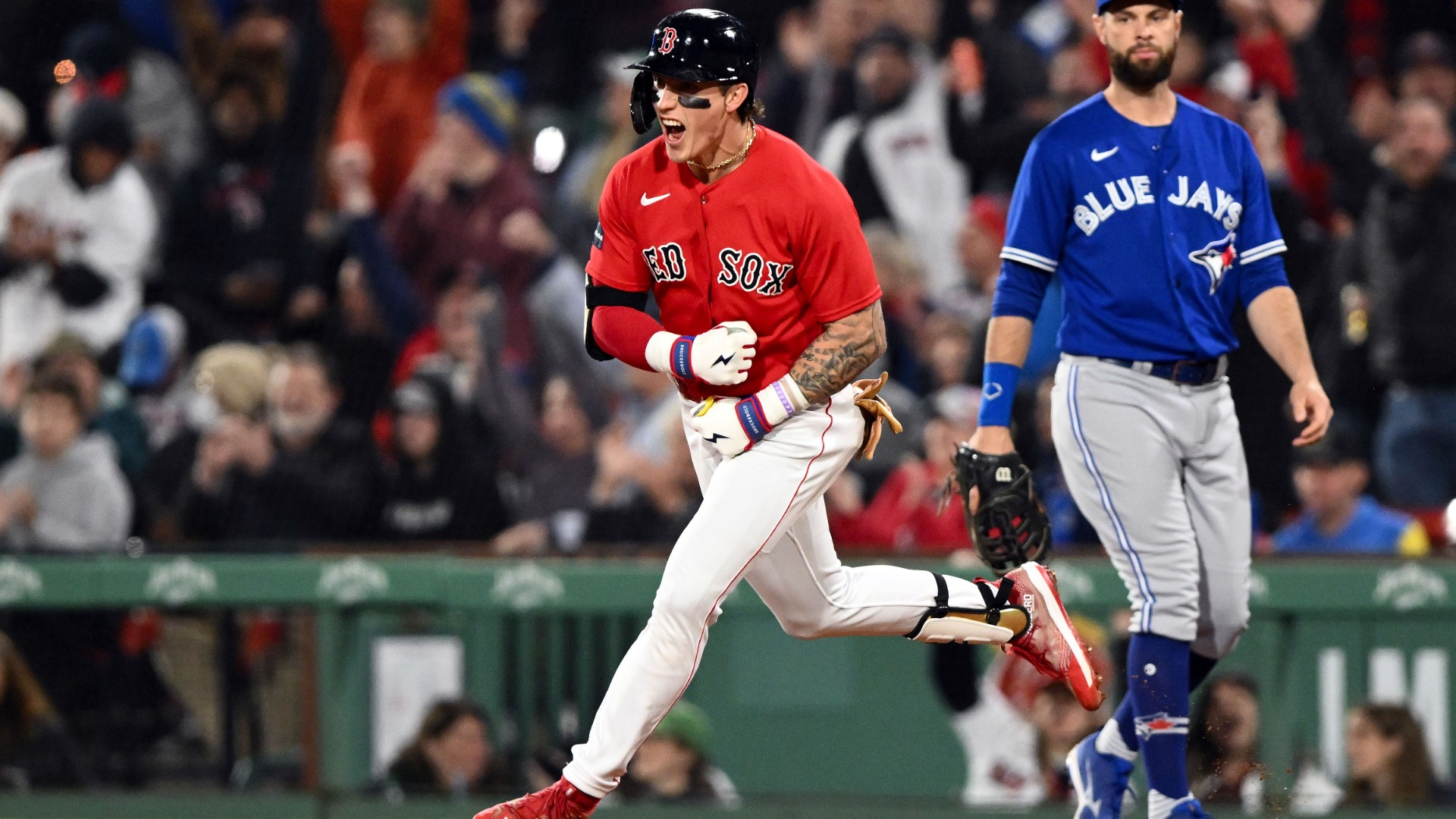 Red Sox's Jarren Duran explains exchange with Royals fans, claims