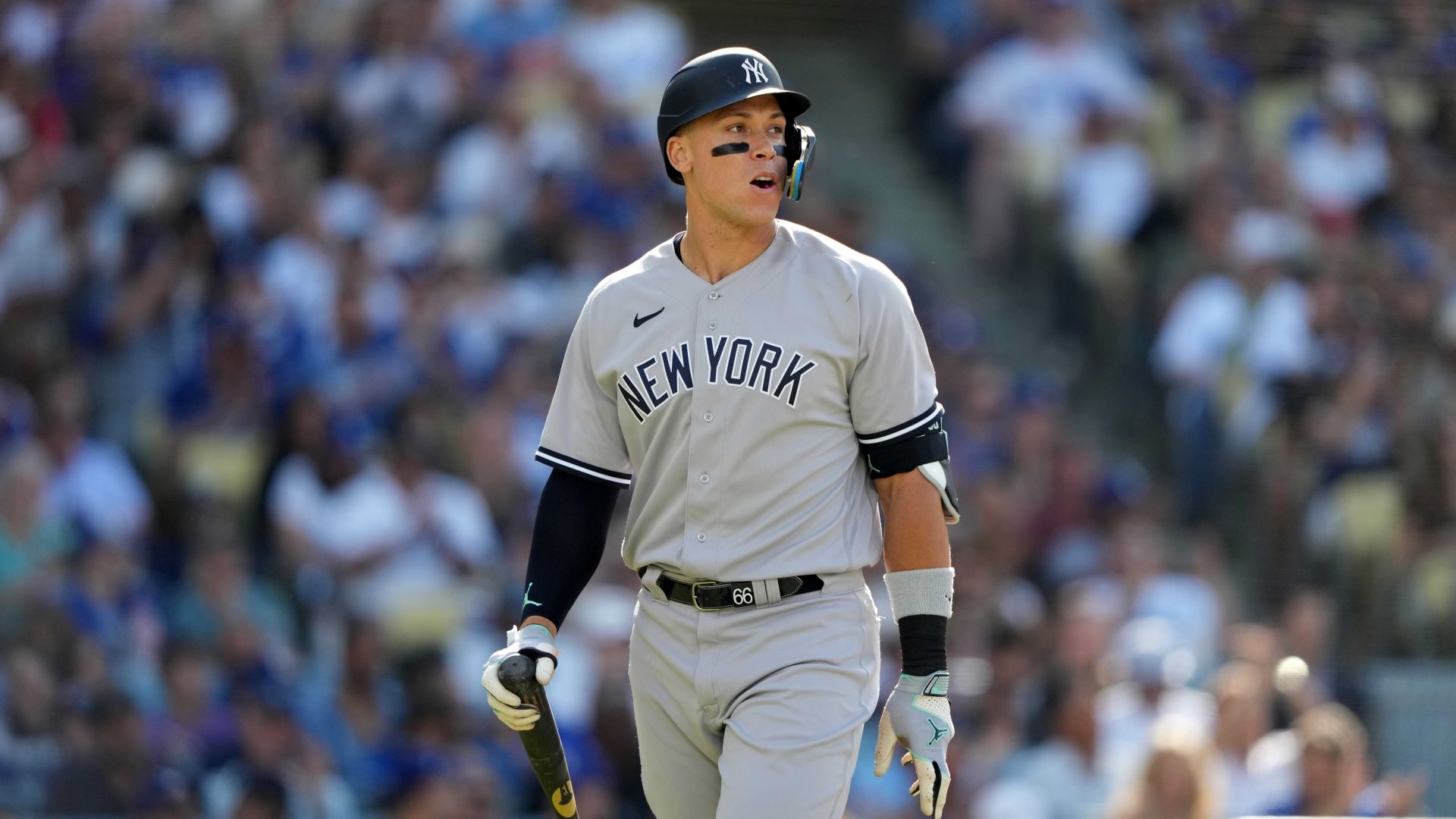 Aaron Judge doubles for the Thunder 