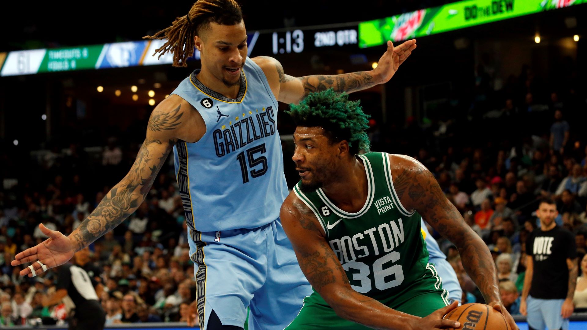Marcus Smart is one of kind, and the Celtics were reminded of it