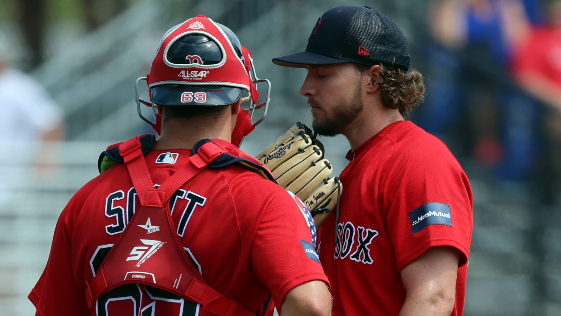 Red Sox debut new uniform advertisements as part of 10-year deal with  MassMutual, Sports