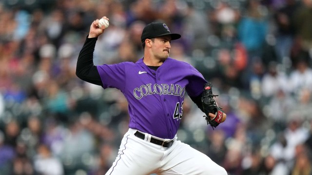 Colorado Rockies starting pitcher Connor Seabold