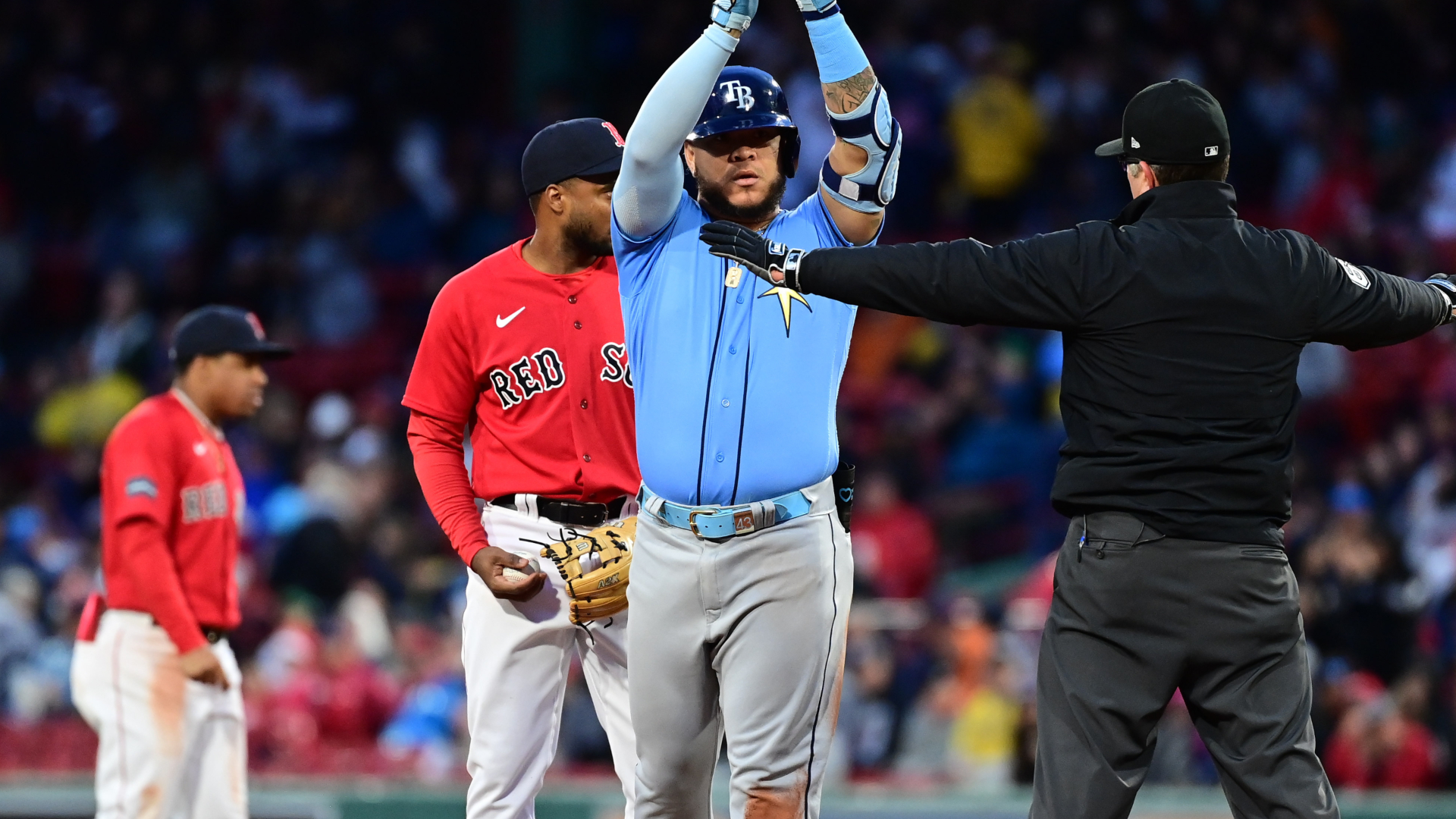 Red Sox Wrap: Rays Avoid Doubleheader Sweep With Late Rally