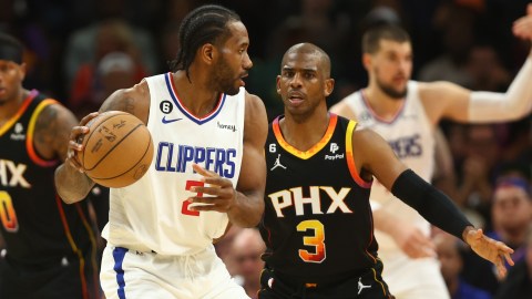 Los Angeles Clippers forward Kawhi Leonard, Phoenix Suns guard Chris Paul